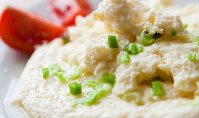 Омлет на пару