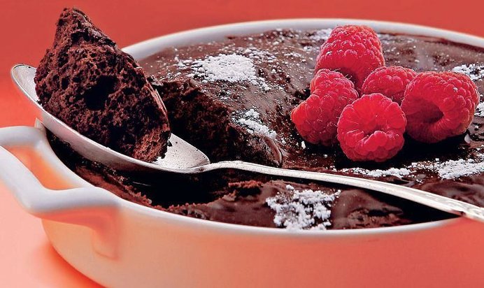 Самый простой шоколадный кекс