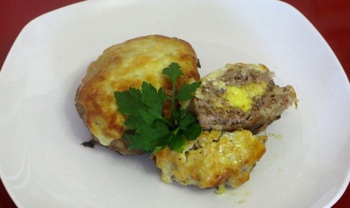 Зразы с омлетом