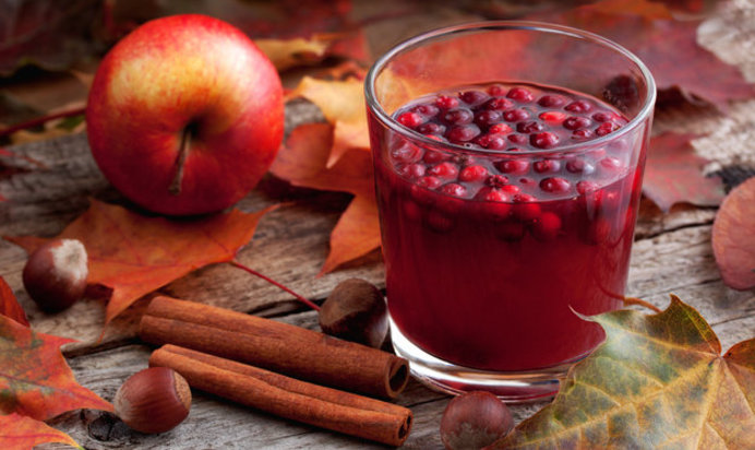 Клюквенно-яблочный компот