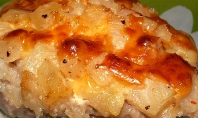 Свинина Ананасовое наслаждение