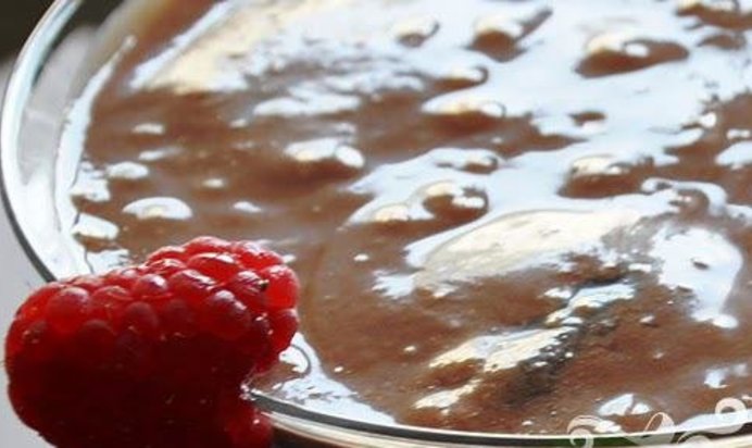 Бананово-малиновый смузи