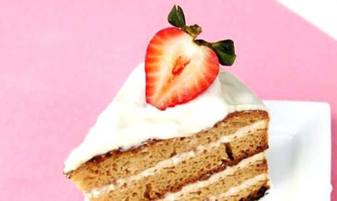 Торт из сметаны с глазурью