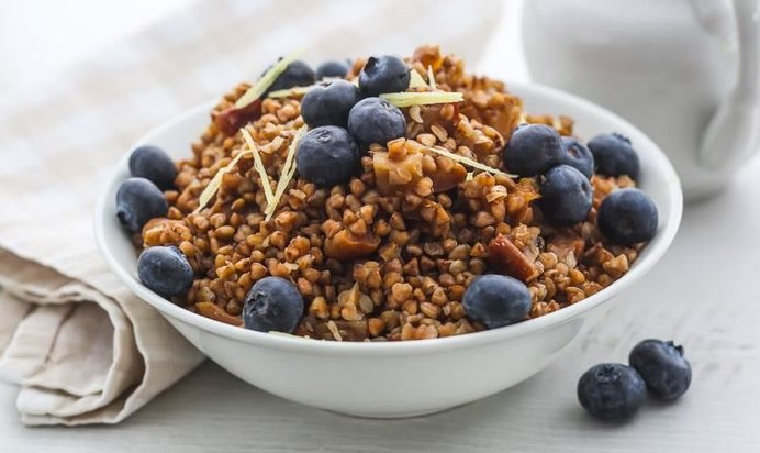 Скандинавская гречневая каша с имбирем