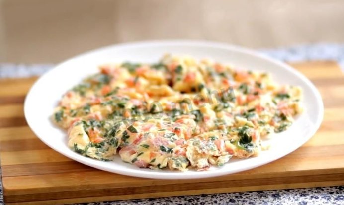 Омлет в мультиварке