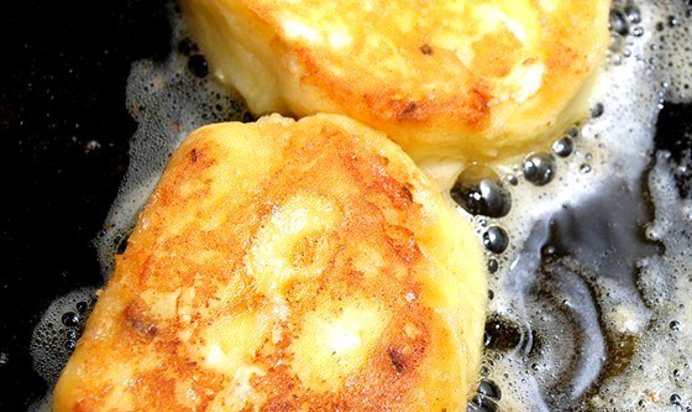 Сырники с картофелем