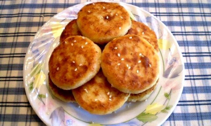 Сырники с кунжутом и овсянкой