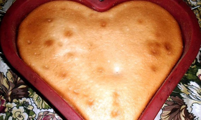 Постный корж для торта