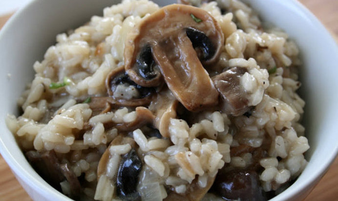 Ризотто с белыми грибами