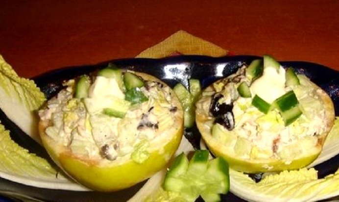 Салат Лукошко