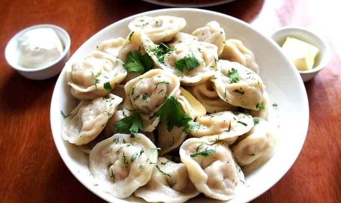 Пельмени из скумбрии