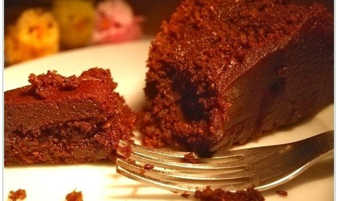 Торт с шоколадной пастой