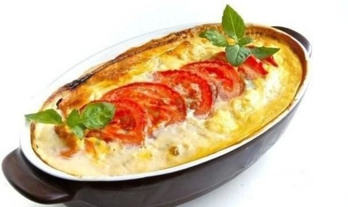 Нежная запеканка из куриного филе