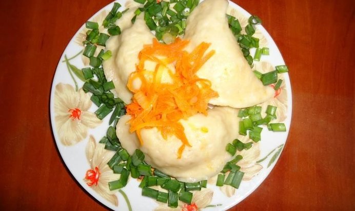 Вареники с капустой