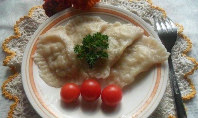 Вареники с сырой картошкой