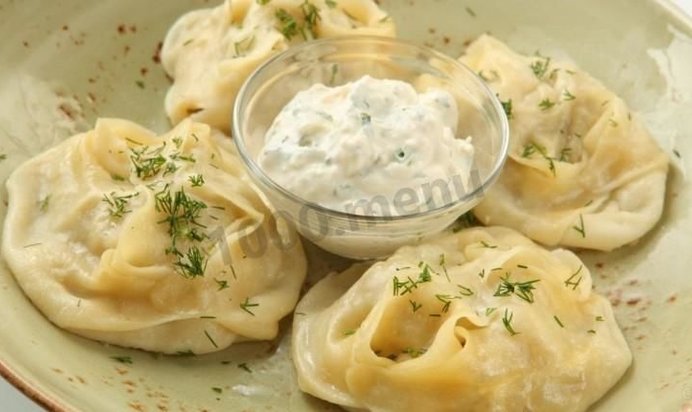 Манты из свинины