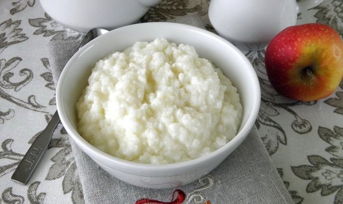 Рисовая каша Размазня на молоке