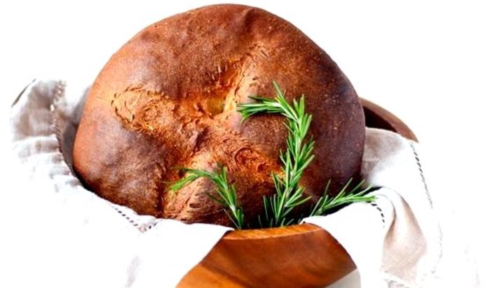 Хлеб с розмарином и медом
