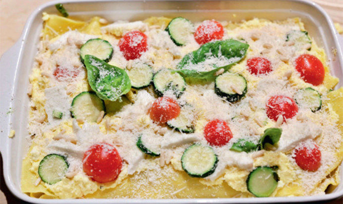 Лазанья аль песто от Сильвии Баракки