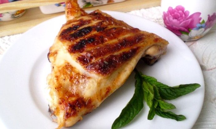 Шашлык из куриных бедер