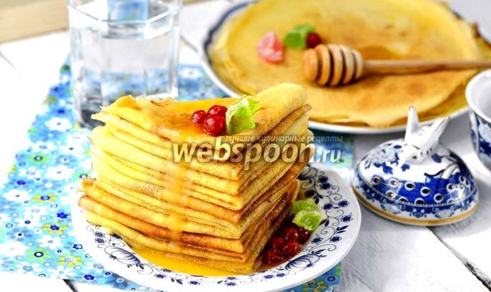 Блины на воде