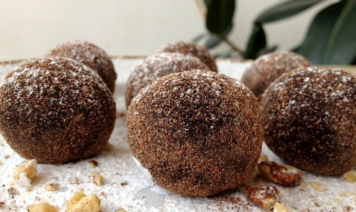 Пирожное Картошка с шоколадным маслом