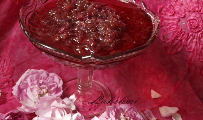 Варенье из чайной розы