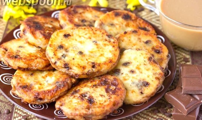 Сырники с шоколадом