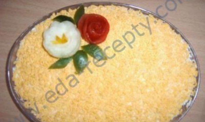 Салат из свиного языка со свежими огурцами