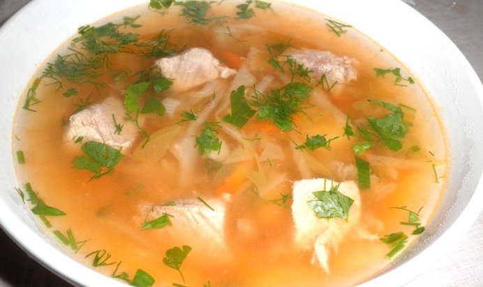 Щи из капусты