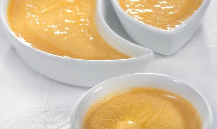 Запеченный чайный крем