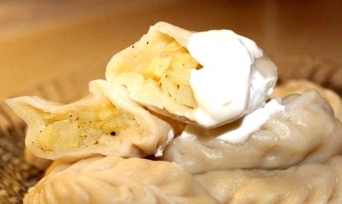 Вареники с сырой картошкой