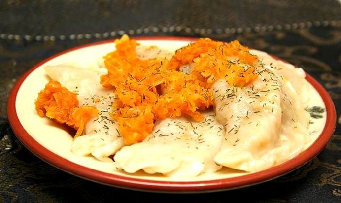 Вареники с капустой