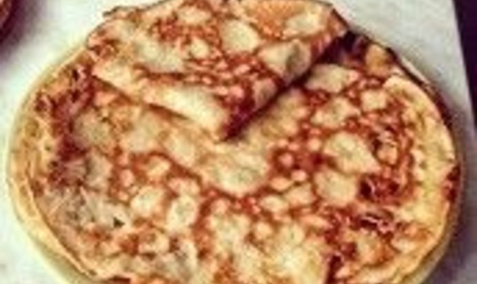 Блинчики на молоке