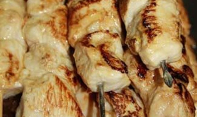 Нежный куриный шашлык