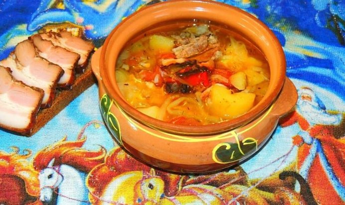 Щи по-царски