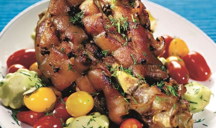 Свиной окорок по старинному немецкому рецепту