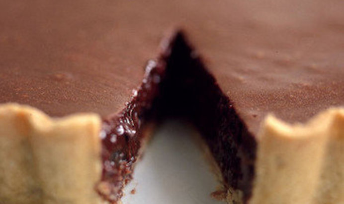 Торт из каштанов и шоколада