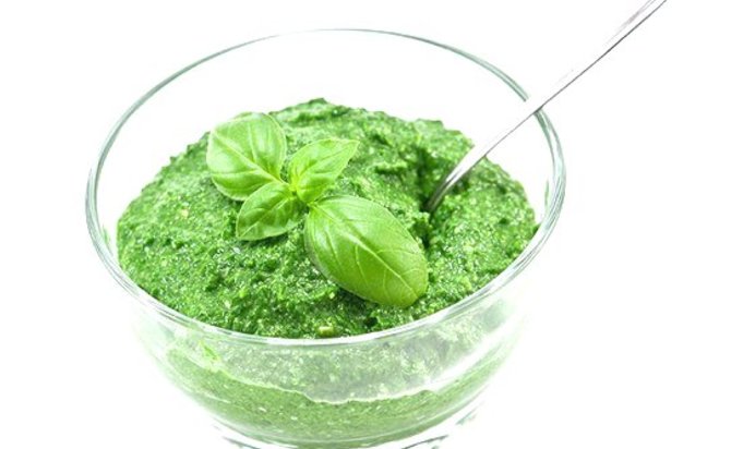 Песто со шпинатом