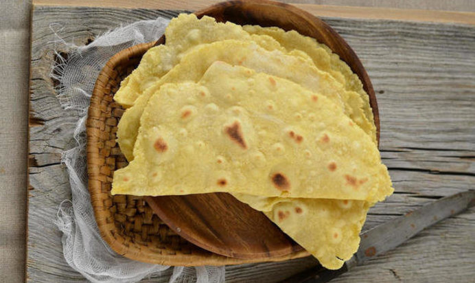 Тортилья из кукурузной и пшеничной муки