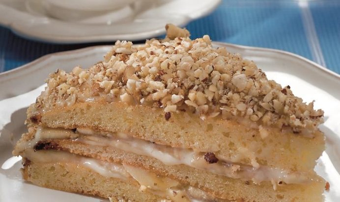 Банановый торт