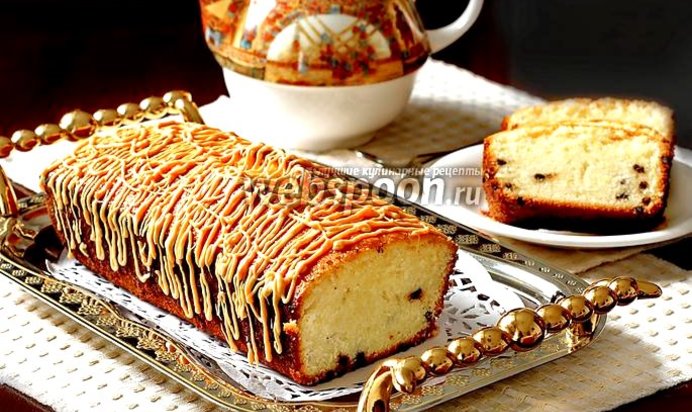 Кекс с шоколадными каплями «Золотой»