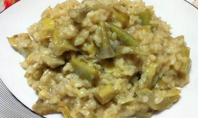 Ризотто с артишоками