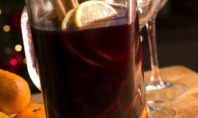 Немецкий глювайн с коньяком