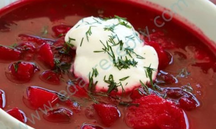 Настоящий украинский борщ