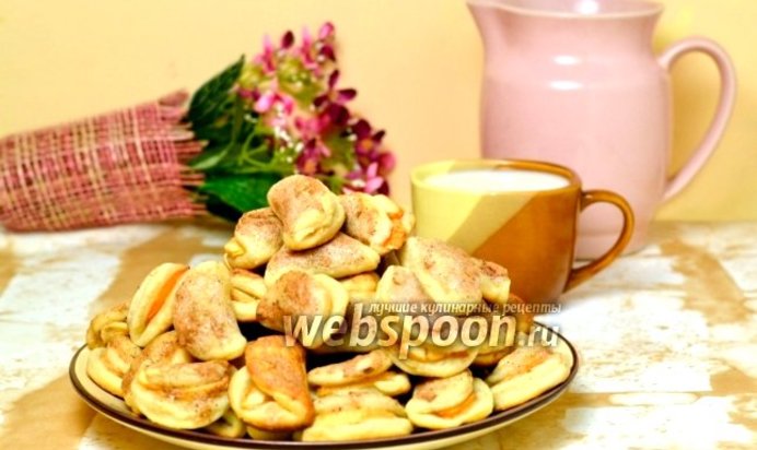 Яблочное печенье «Пельмени»