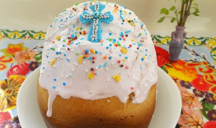 Кулич в хлебопечке