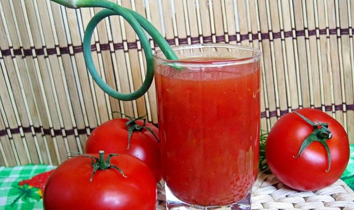 Томатный сок с мякотью