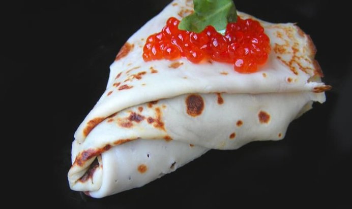 Тонкие картофельные блинчики