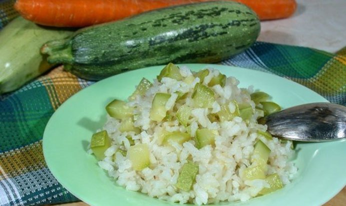 Ризотто с кабачками